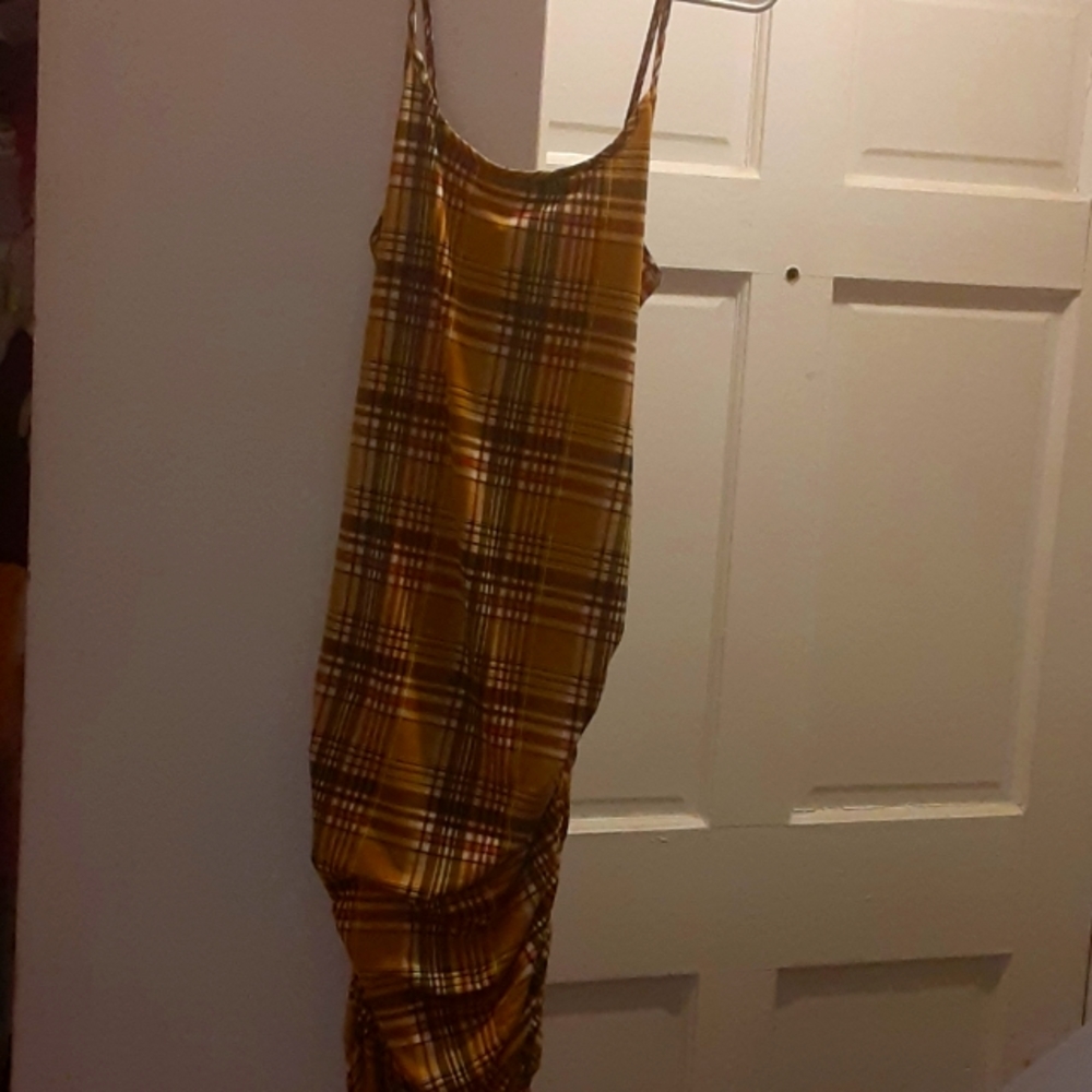 Plaid dress